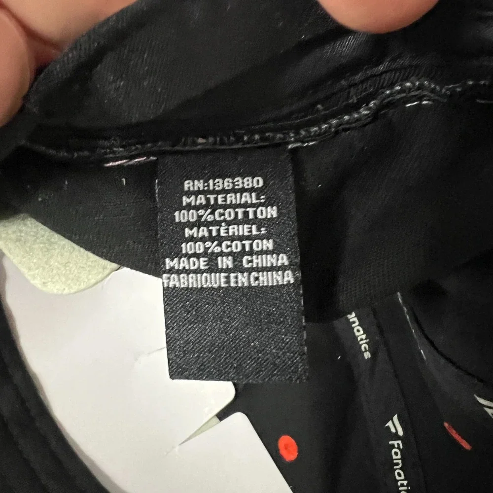 Fanatics Mens Black Orange Philadelphia Flyers Hockey NHL‎ Adjustable Hat Size L - Picture 7 of 8